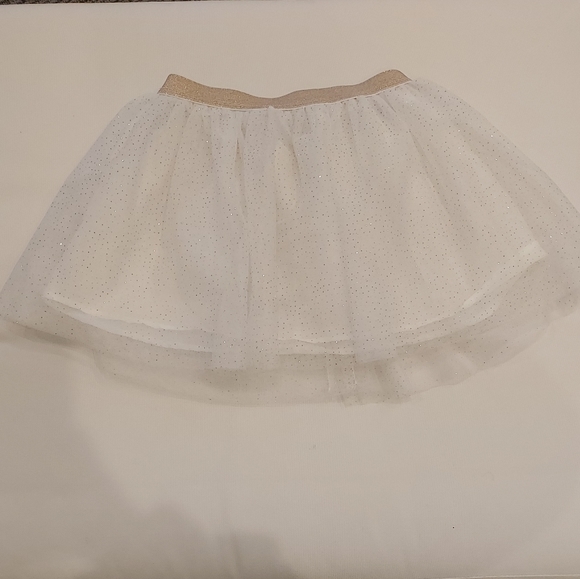 Other - White and rose-gold skirt